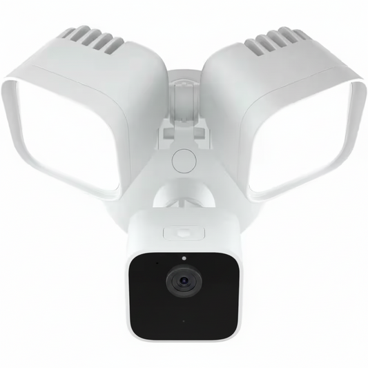 Blink Wired Floodlight Security Camera 2600 Lumens – White