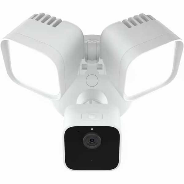 Blink Wired Floodlight Security Camera 2600 Lumens – White