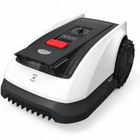 Goat O1000 RTK Robot Lawn Mower, Perimeter Wire Free Vision Robotic Lawnmower for 1/4 Acres Lawn, Automated Mapping, APP Control, 3D Obstacle Avoidance, Zero-Edge Cutting