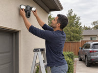 Ring Floodlight Cam Pro Wired Security Camera – Graphite — Lifestyle