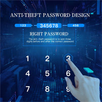 Smart Door Lock Digital Electronic Lock Smart Home Wooden Door Lock Biometric Fingerprint ,Easy to Install — product view 6